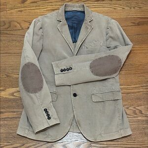 Paul Taylor Corduroy Travel Blazer with Elbow Patches